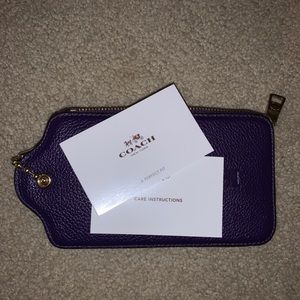 Coach Wristlet